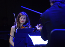 Tango evening of French musicians held at Heydar Aliyev Center. Azerbaijan, Baku, 5 May 2016 